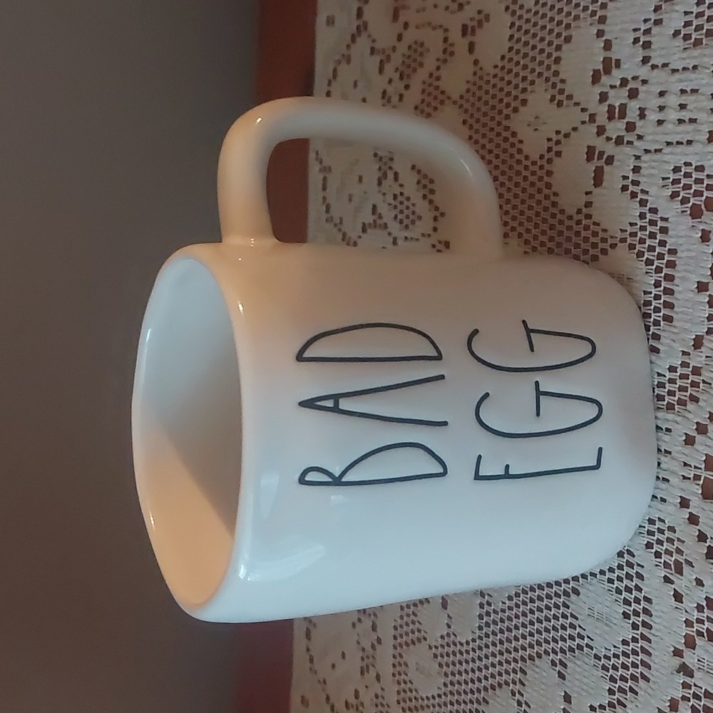 Rae Dunn Bad Egg Ceramic Mug